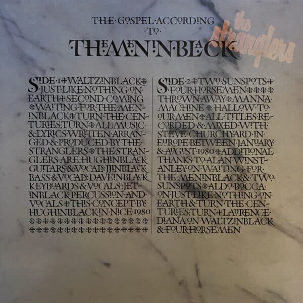 The Stranglers – The Gospel According To The Meninblack