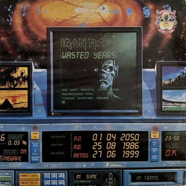 Iron Maiden – Wasted Years · Stranger In A Strange Land MAXI