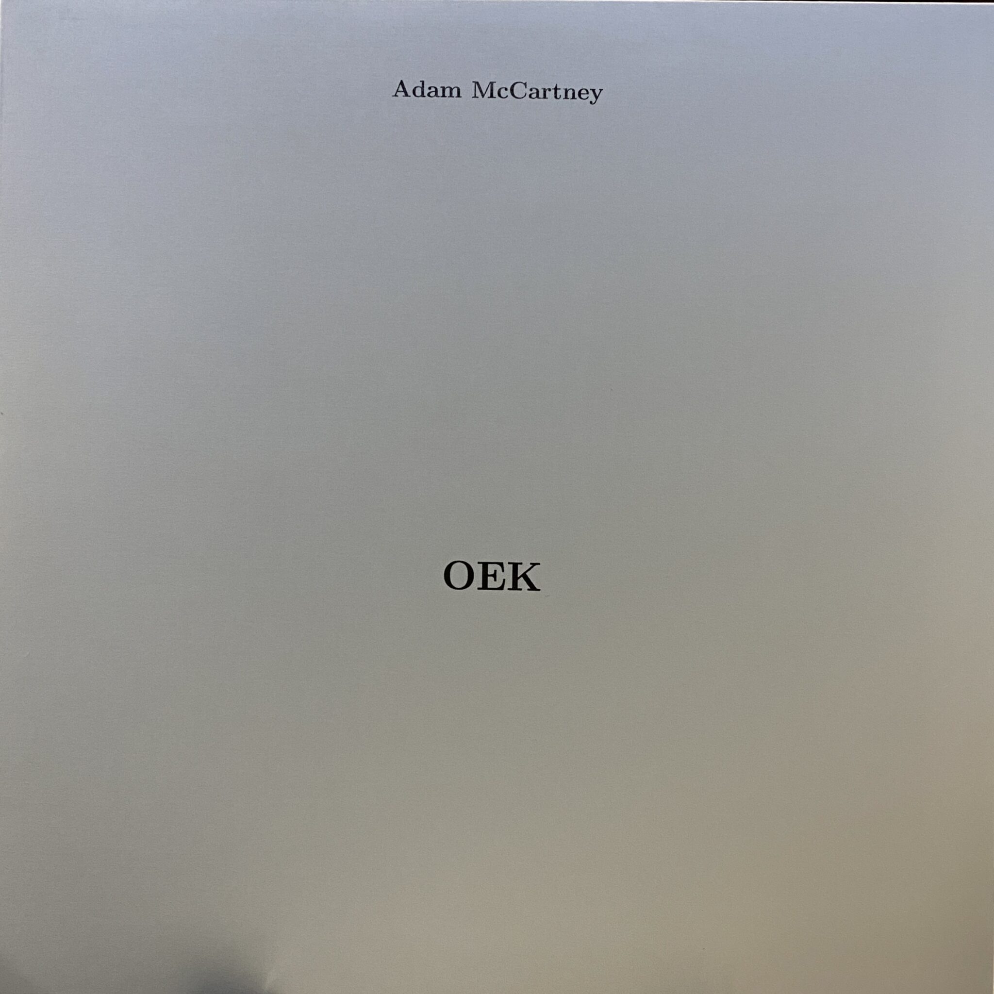 Adam McCartney – Oek