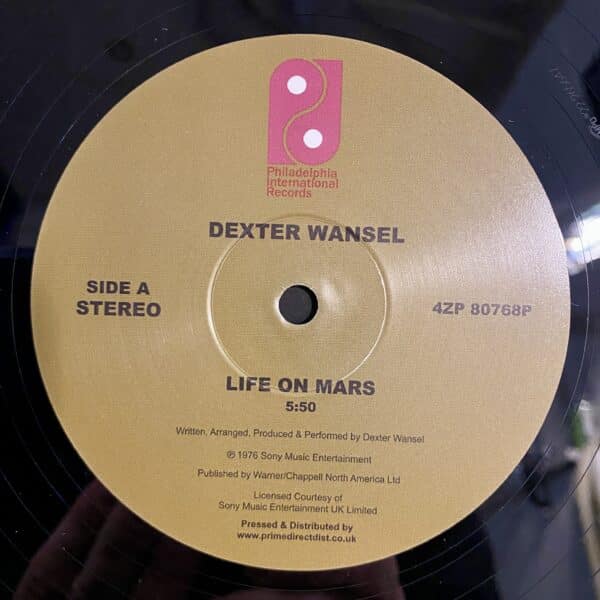 Dexter Wansel – Life On Mars / The Sweetest Pain MAXI