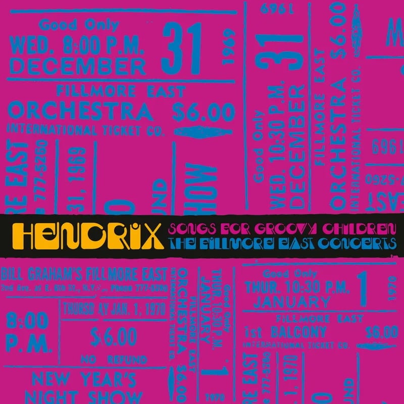 Jimi Hendrix – Songs For Groovy Children: The Fillmore East Concerts