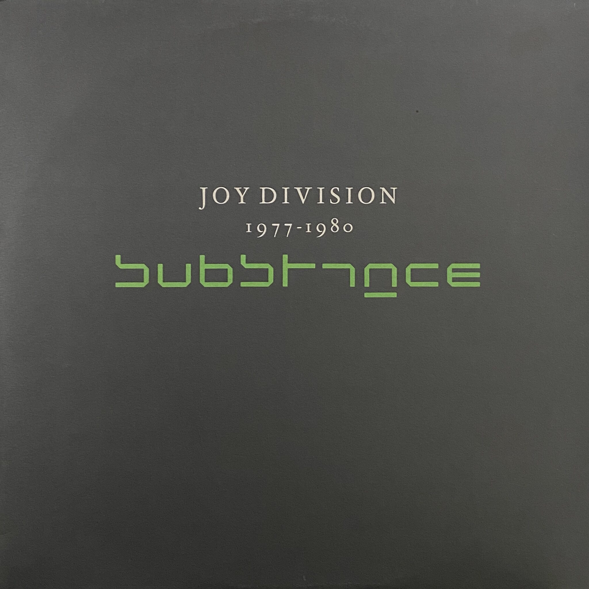 Joy Division – Substance