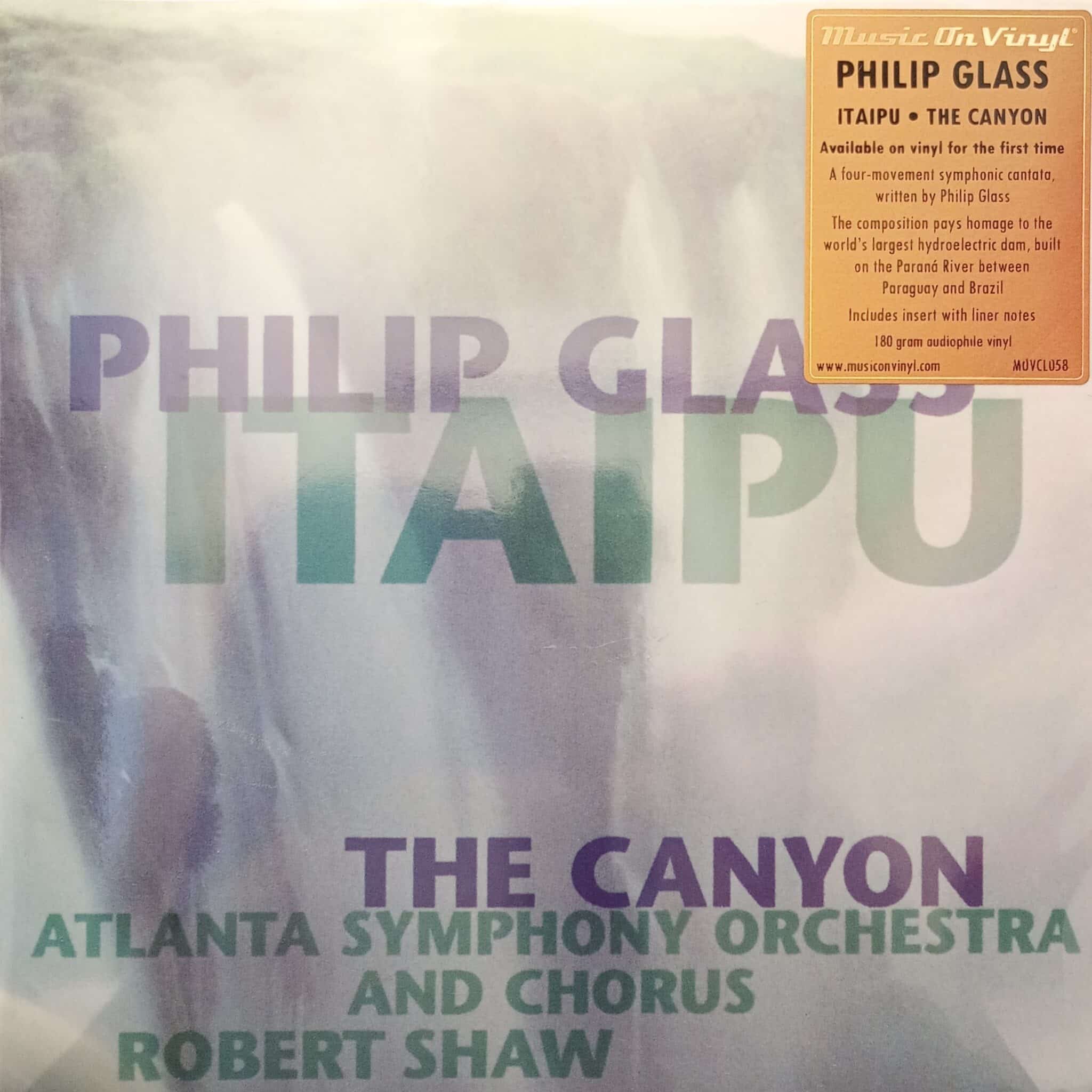 Philip Glass – Itaipu / The Canyon