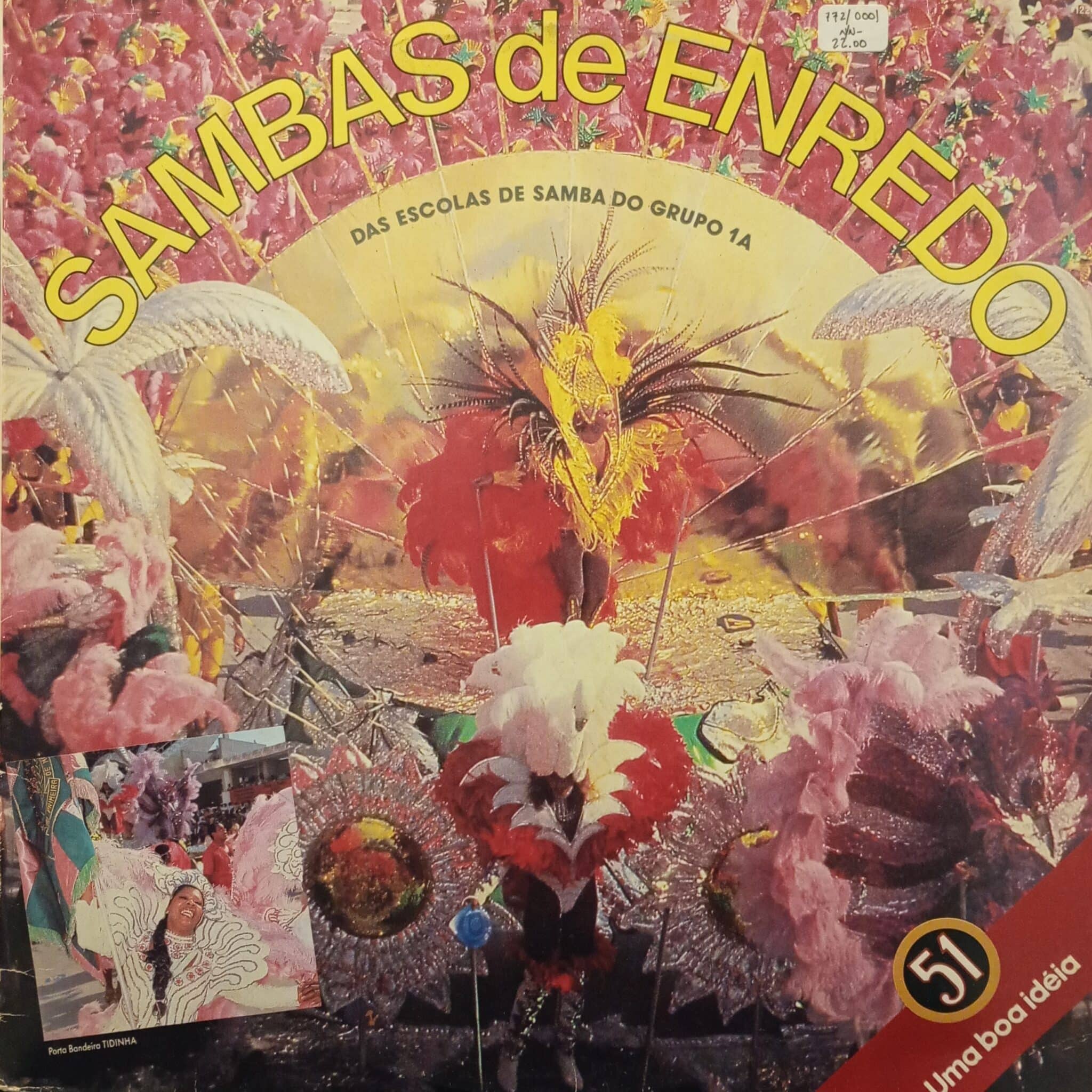 Various – Sambas De Enredo Das Escolas De Samba Do Grupo 1A Carnaval 88