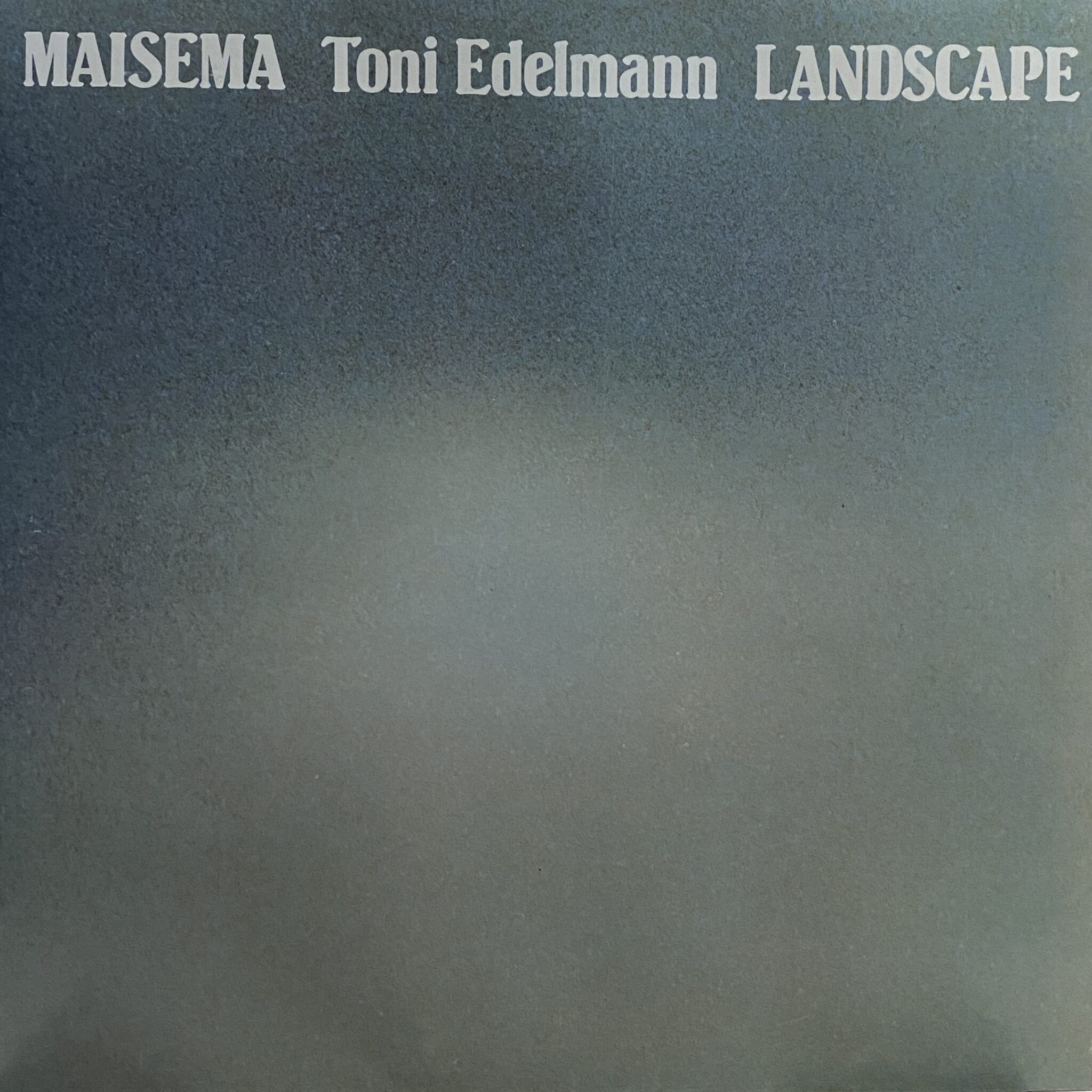 Toni Edelmann – Maisema - Landscape