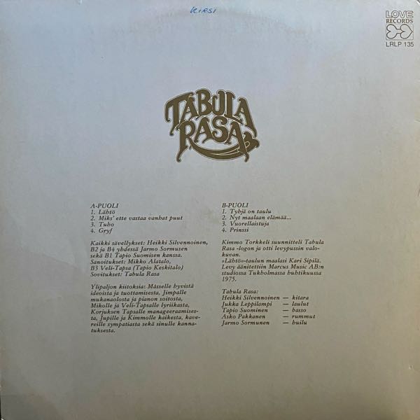 Tabula Rasa – Tabula Rasa - Image 2