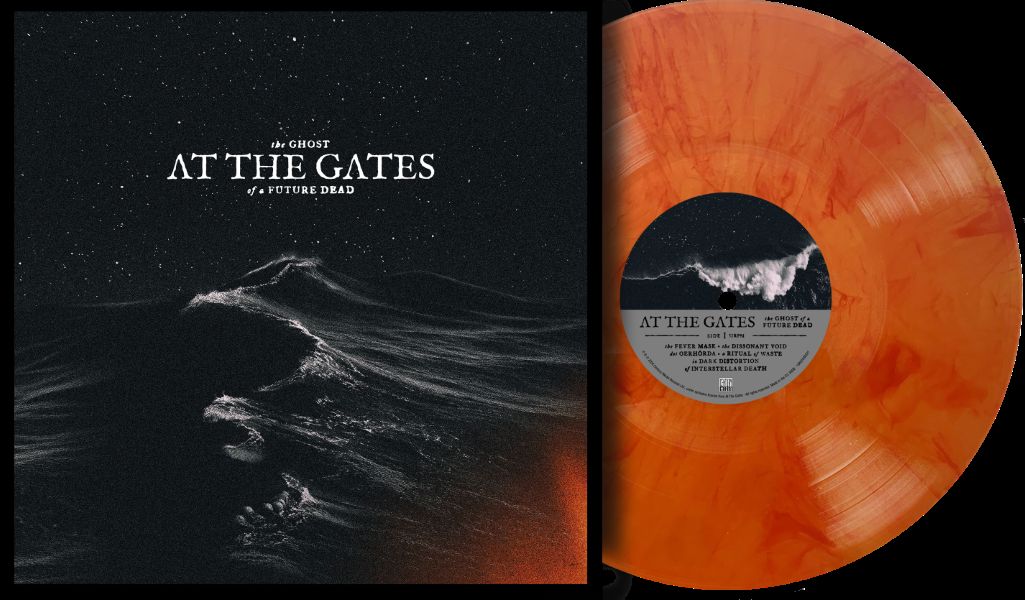 At The Gates – The Ghost of a Future Dead (orange-red marbled) - Image 2