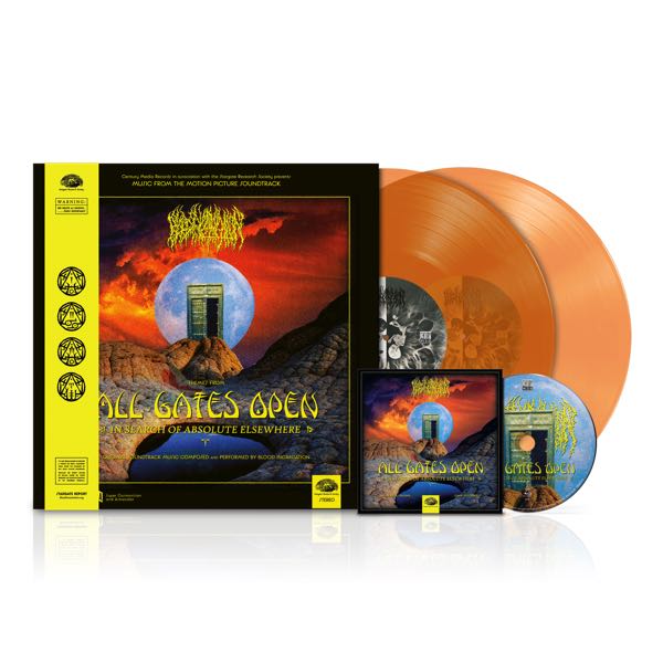 Blood Incantation – All Gates Open (Original Motion Picture Soundtrack) (orange) - Image 2