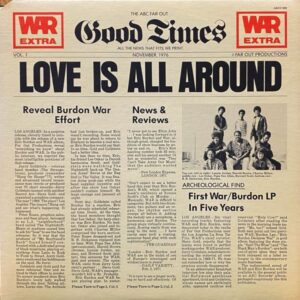 War Featuring Eric Burdon – Love Is All Around