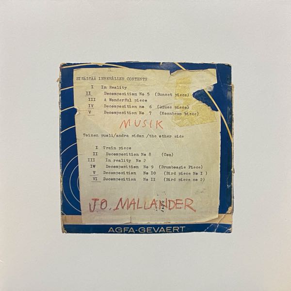 J.O. Mallander – Musik