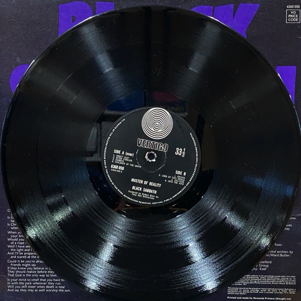 Black Sabbath – Master Of Reality - Image 2