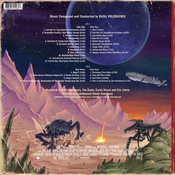 Basil Poledouris – Starship Troopers (Original Motion Picture Soundtrack) - Image 2